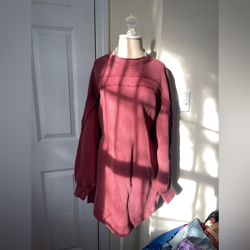 Set of 2 Free People Taylor Oversized Sweatshirts